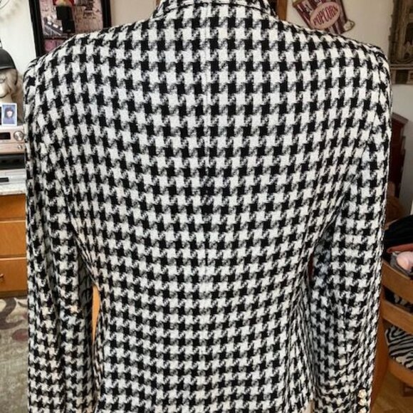 Vintage New Hounds tooth short jacket - Picture 3 of 4